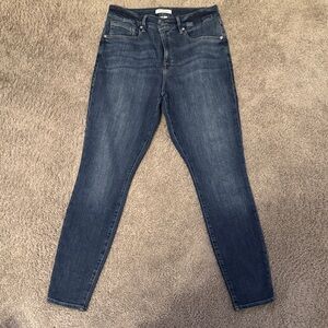 Good American Dark Blue Skinny Jeans